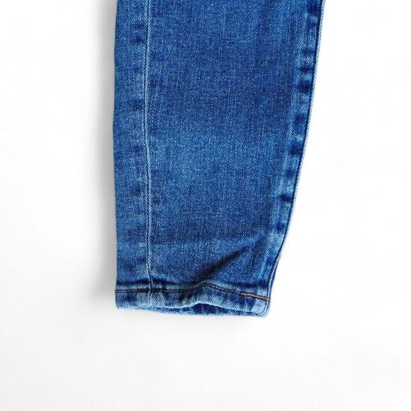 American Eagle Super Stretch Distressed Jeggings Medium Wash Juniors 00 - Picture 9 of 11